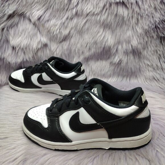 Nike Other - Nike Dunk Low Sneakers Panda Youth Kids 1Y Black White CW1588-100 Retro Athletic